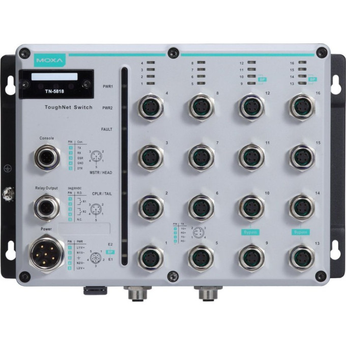 Коммутатор MOXA TN-5518A-8PoE-2GTX-WV-CT-T 6099592